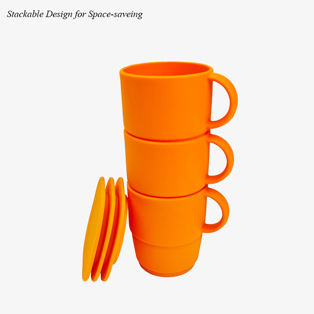 Portable Silicone Cup Set 