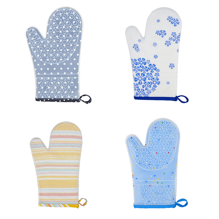 Medium Size 29.5cm/11.6inches Silicone Oven Gloves
