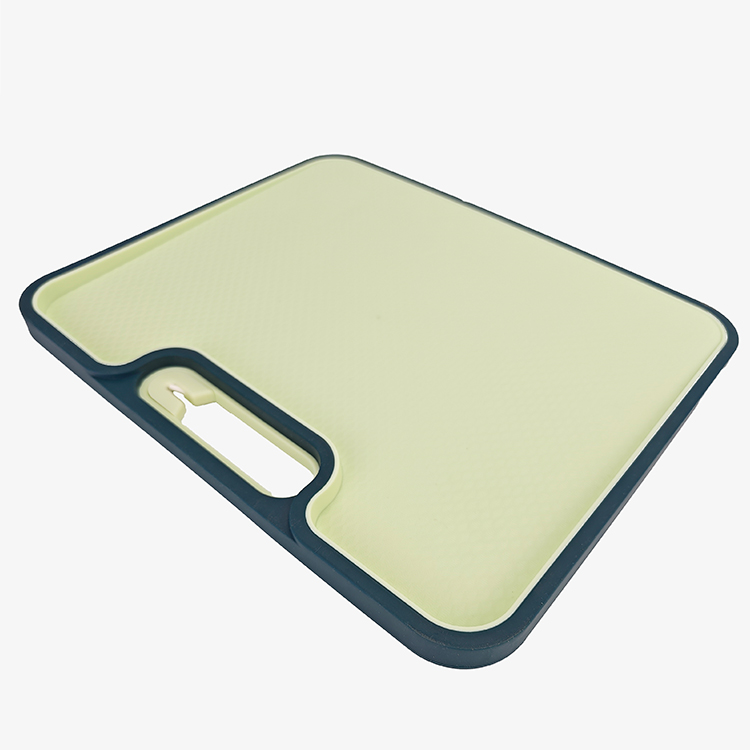 Double-sided Plastic Cutting Board with Knife Sharpener