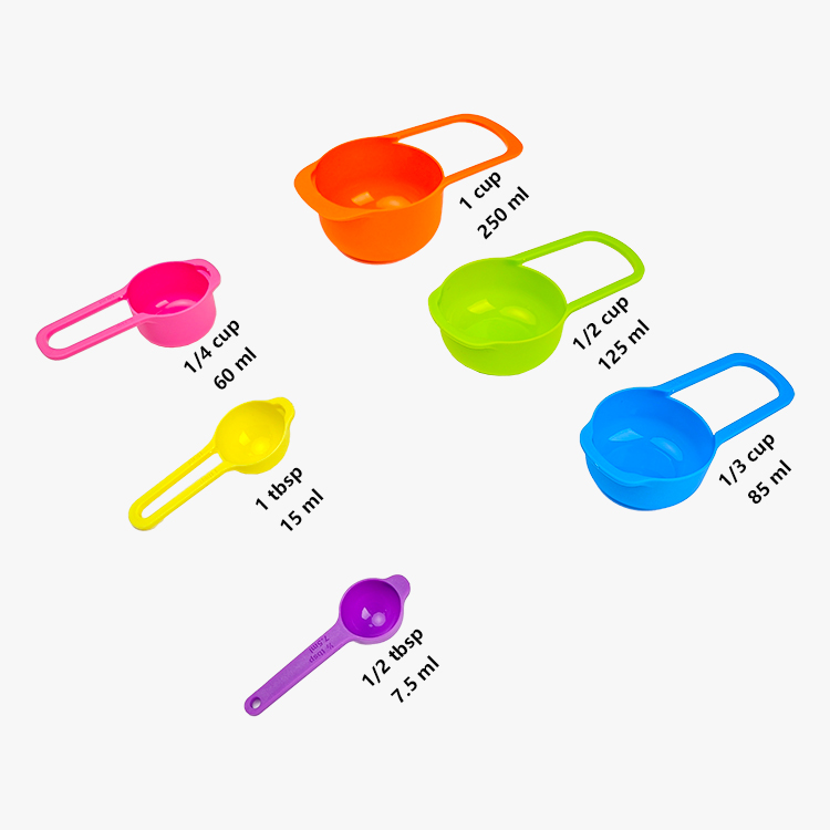 Colorful Measuring Cup Set